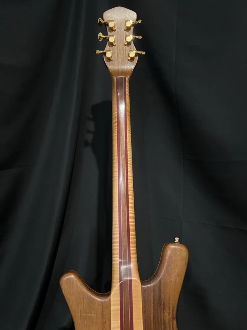 The Tiburon - Zircote Top, a handmade RJB neck-through guitar — photo 8 of 19