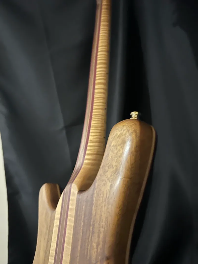 The Tiburon - Zircote Top, a handmade RJB neck-through guitar — photo 14 of 19