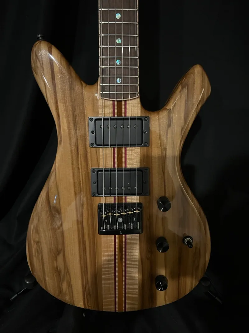The Sausalito - Red Gum Top, a handmade RJB neck-through guitar — photo 1 of 19