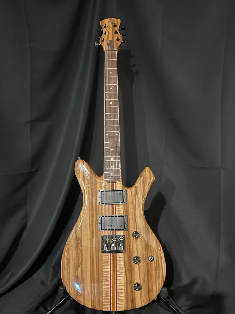 The Sausalito - Red Gum Top, a handmade RJB neck-through guitar — photo 3 of 19