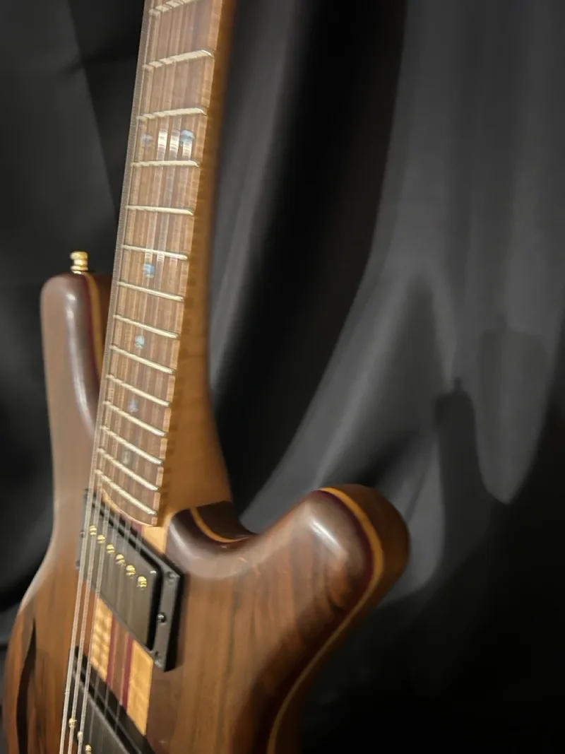 The Tiburon - Zircote Top, a handmade RJB neck-through guitar — photo 19 of 19