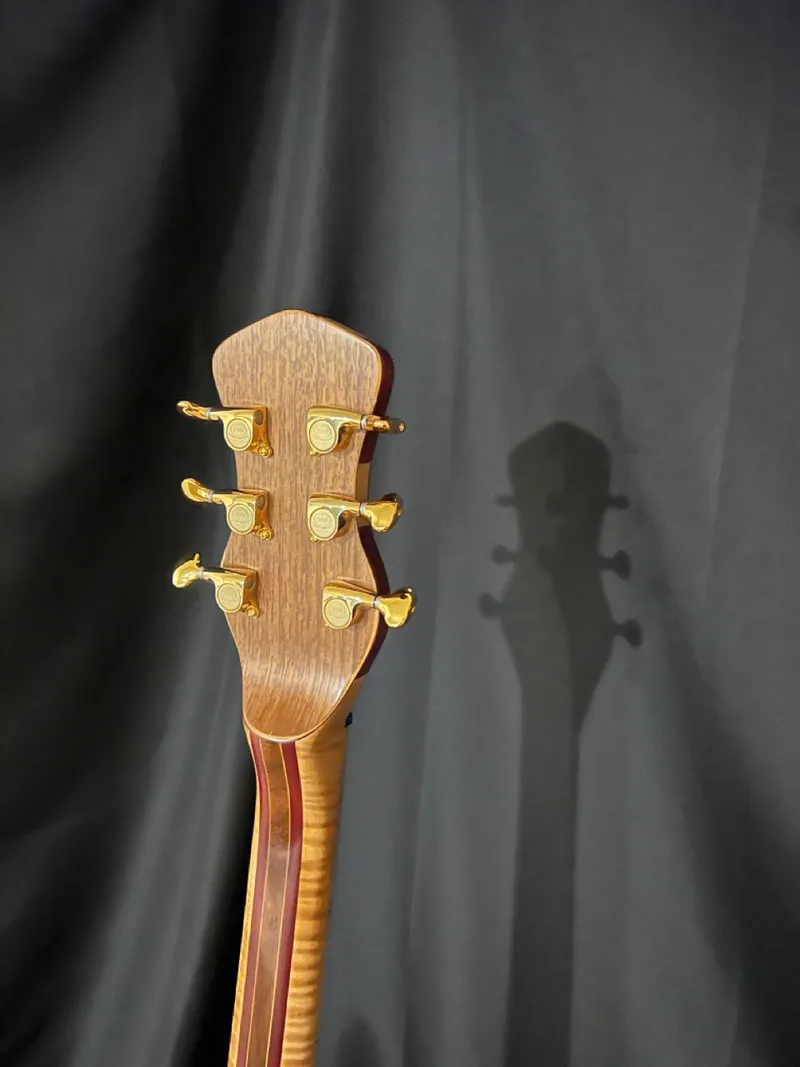 The Tiburon - Zircote Top, a handmade RJB neck-through guitar — photo 12 of 19