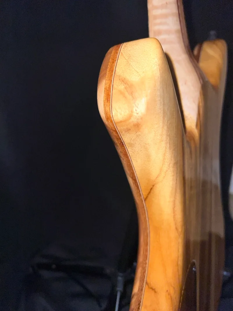 The Sausalito - Red Gum Top, a handmade RJB neck-through guitar — photo 16 of 19