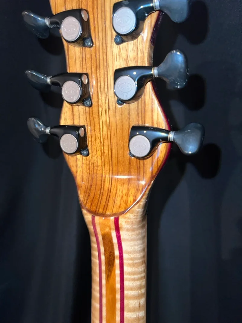 The Sausalito - Red Gum Top, a handmade RJB neck-through guitar — photo 18 of 19