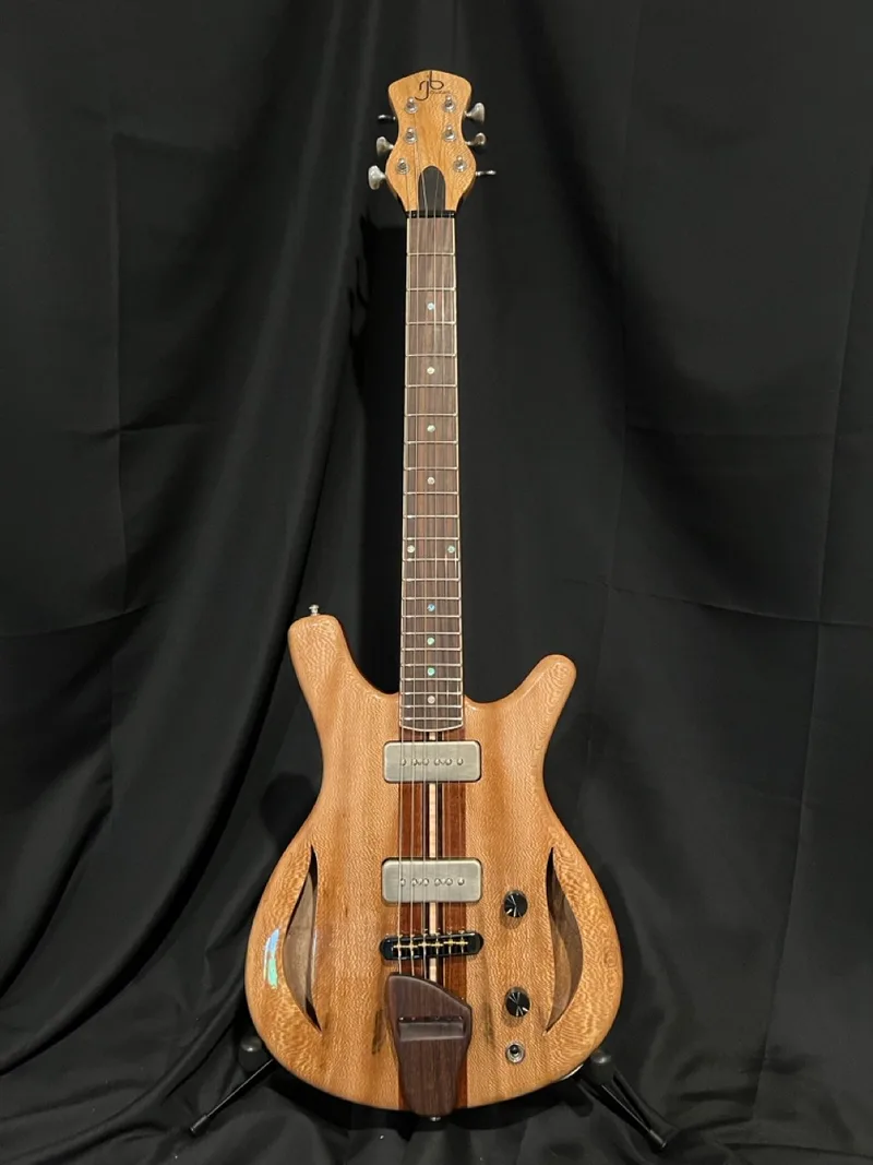 Tiburon - Lace Sycamore Top, handmade by RJB Guitars